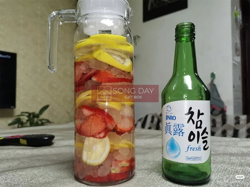 cách pha cocktail rượu Soju
