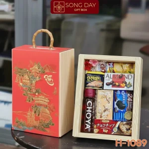Hộp Quà Tết H1089: Hội Tụ Tinh Hoa Á Đông