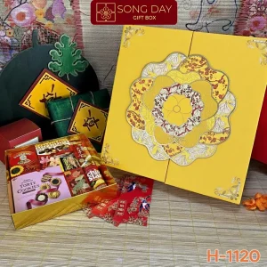 Hộp Quà Tết H1120: Gói Trọn Yêu Thương – Đón Tết An Khang
