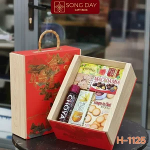 GIỎ QUÀ TẾT H1125 TINH HOA ẨM THỰC NHẬT HÀN