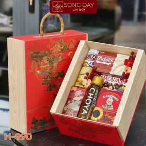 Hộp Quà Tết H990: Kết Tinh Văn Hóa – Xuân Sang Thịnh Vượng