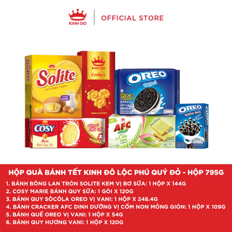 BỘ QUÀ TẾT KINH ĐÔ LỘC PHÚ QUÝ