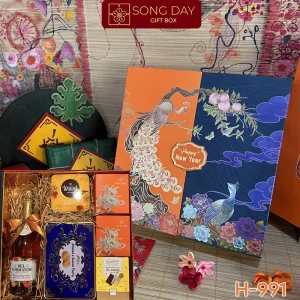 hộp quà tết giá rẻ H991