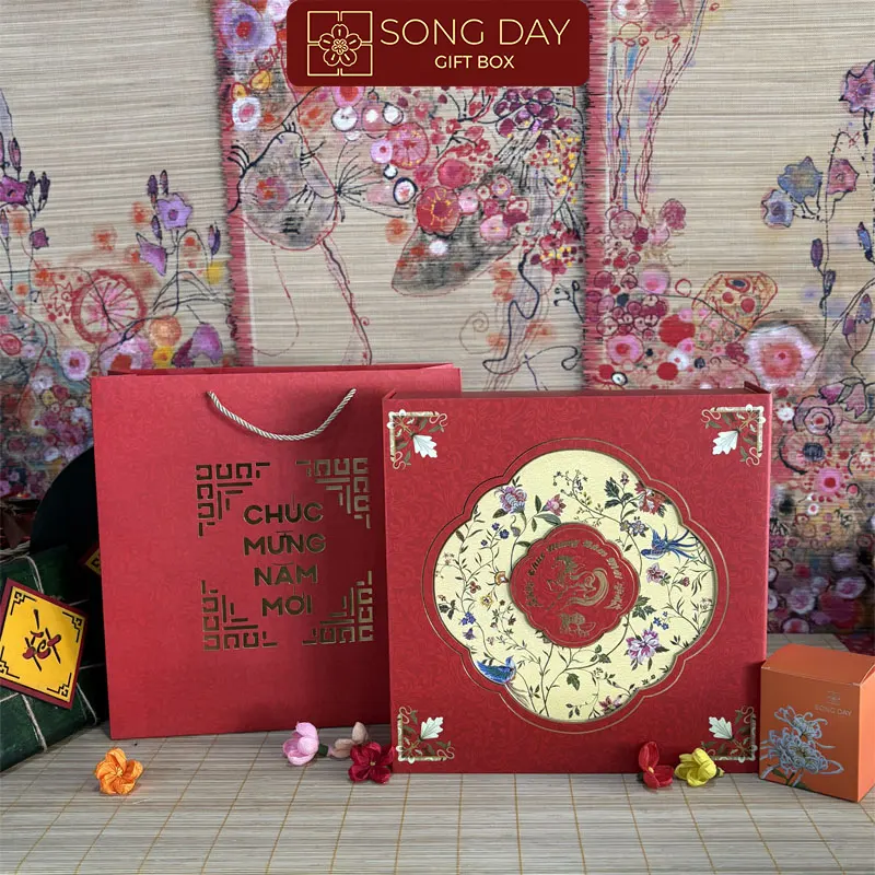 Hộp Quà Tết H1216: Đẳng Cấp Thượng Lưu Nhật Bản & Ý