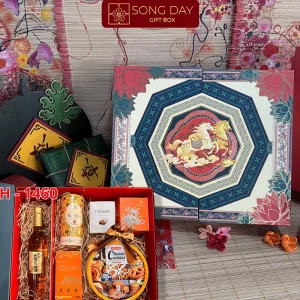 Hộp Quà Tết H1460: Tinh Hoa Hội Tụ – Gửi Trọn Chân Tình