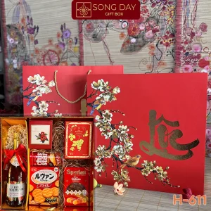 HỘP QUÀ TẾT CAO CẤP H611 – XUÂN NHƯ Ý, TRỌN VỊ TINH TÚY