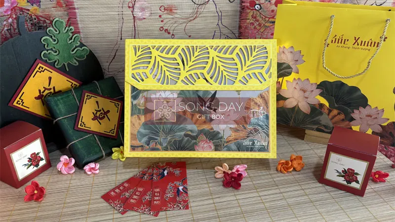 HỘP QUÀ TẾT H396 – GÓI TRỌN TÌNH THÂN