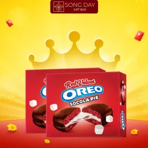Bánh Oreo Socola Pie Phiên Bản Red Velvet