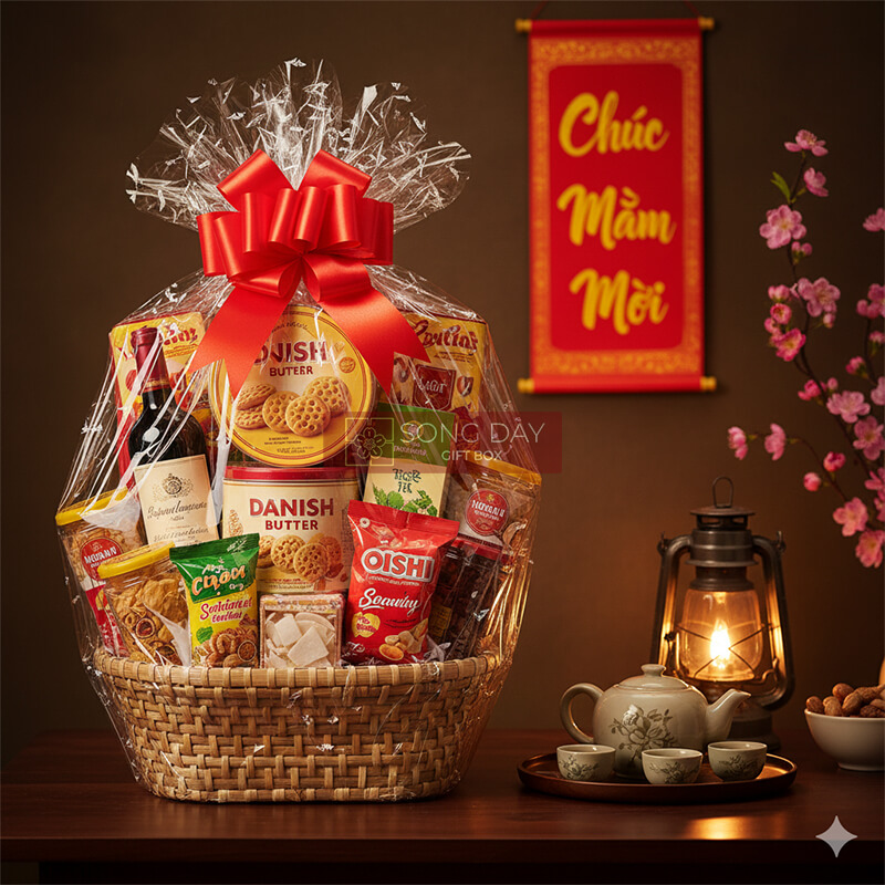Giỏ Quà Tết Nét Đẹp Văn Hóa Không Thể Thiếu