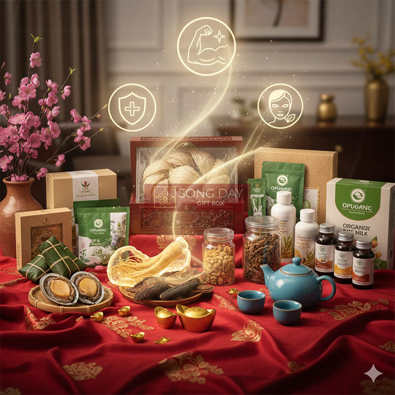 Lợi ích của quà tặng ngày Tết cho sức khỏe