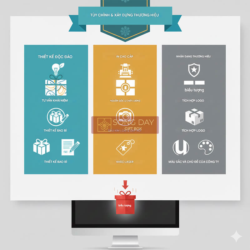 TÙY CHỈNH VÀ THƯƠNG HIỆU HÓA