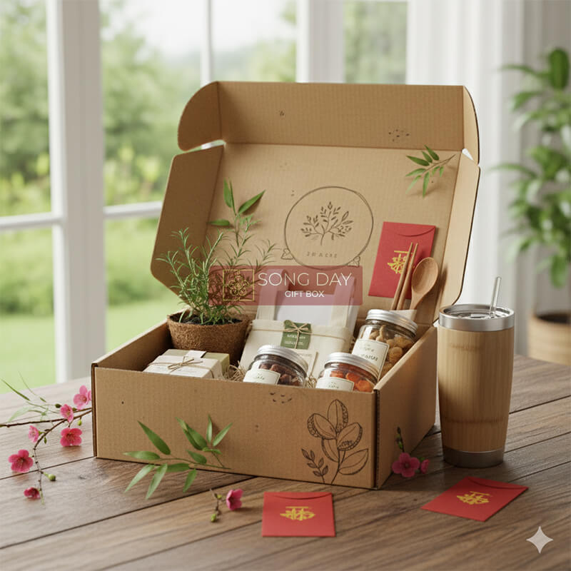 Xu Hướng Quà Tết "Bền Vững": Tết Xanh, Quà Sạch